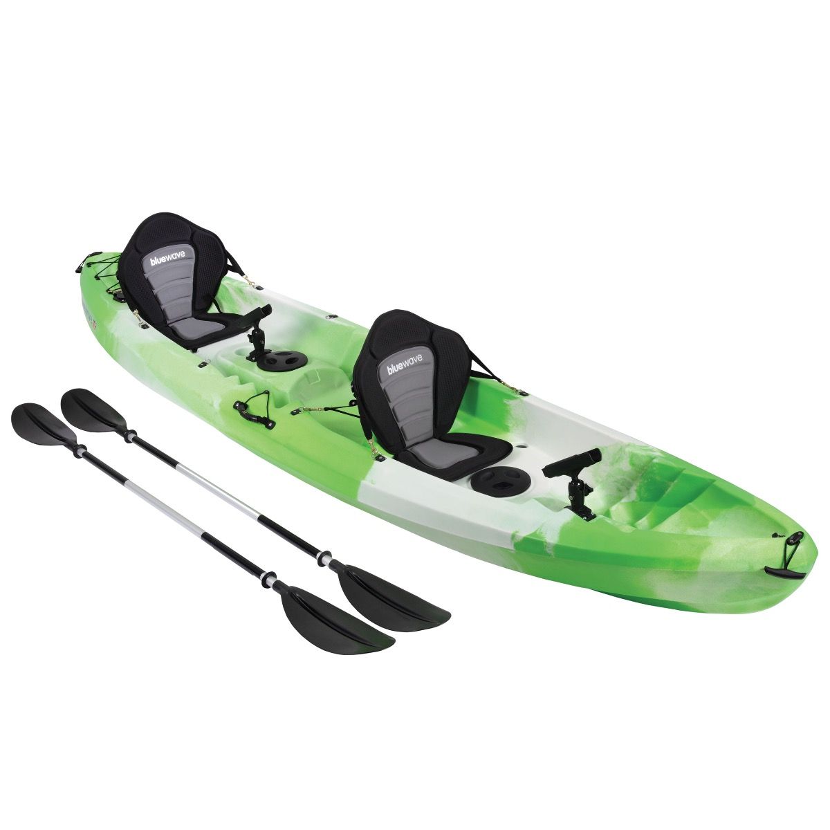 Bluewave Convoy Double Sit On Top Kayak Package - Perfect for Tandem  Paddling and Fishing - Includes Paddles and Comfortable Seats - Buy Online  Now!