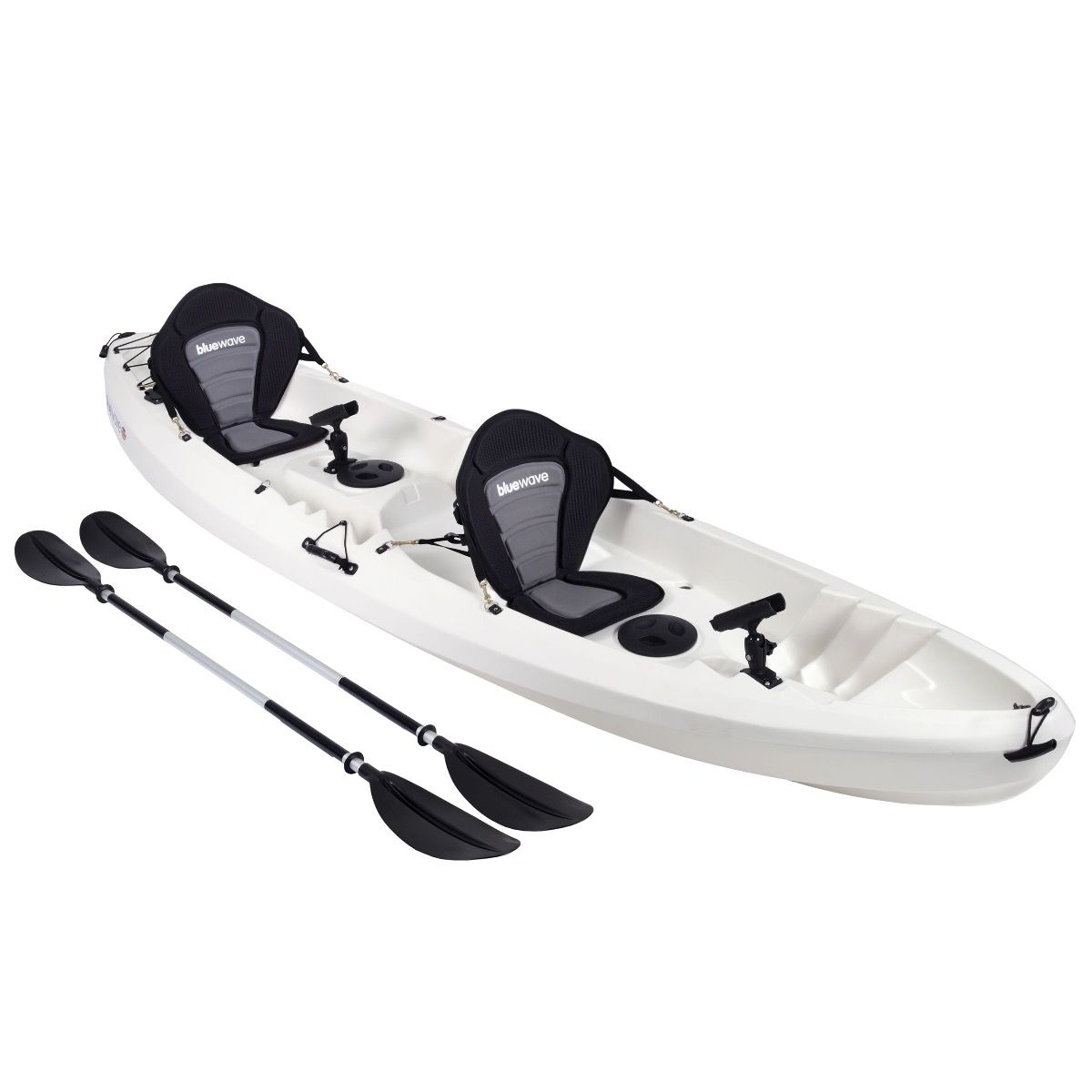 Bluewave Convoy Double Sit On Top Kayak Package - Perfect for Tandem  Paddling and Fishing - Includes Paddles and Comfortable Seats - Buy Online  Now!