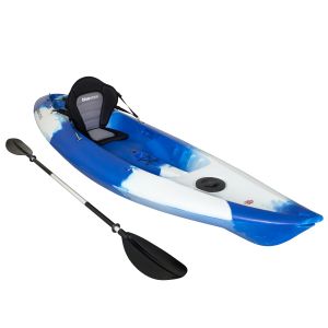 The Dart Blue & White Sit On Top Kayak Package