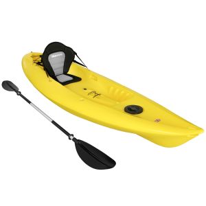 The Dart Yellow Sit On Top Kayak Package
