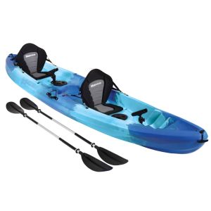 Convoy Light Blue & Blue Double Sit On Top Kayak Package