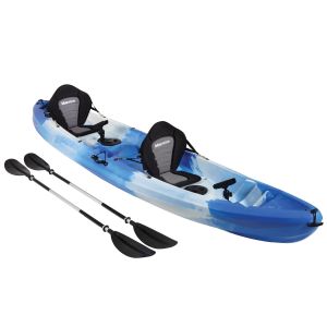 Convoy Blue & White Double Sit On Top Kayak Package
