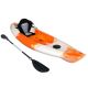 The Dart Orange & White Sit On Top Kayak Package