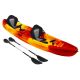 Convoy Red & Yellow Double Sit On Top Kayak Package