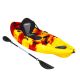 Crest Red & Yellow Sit On Top Fishing Kayak Package