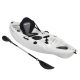 Crest White Sit On Top Fishing Kayak Package