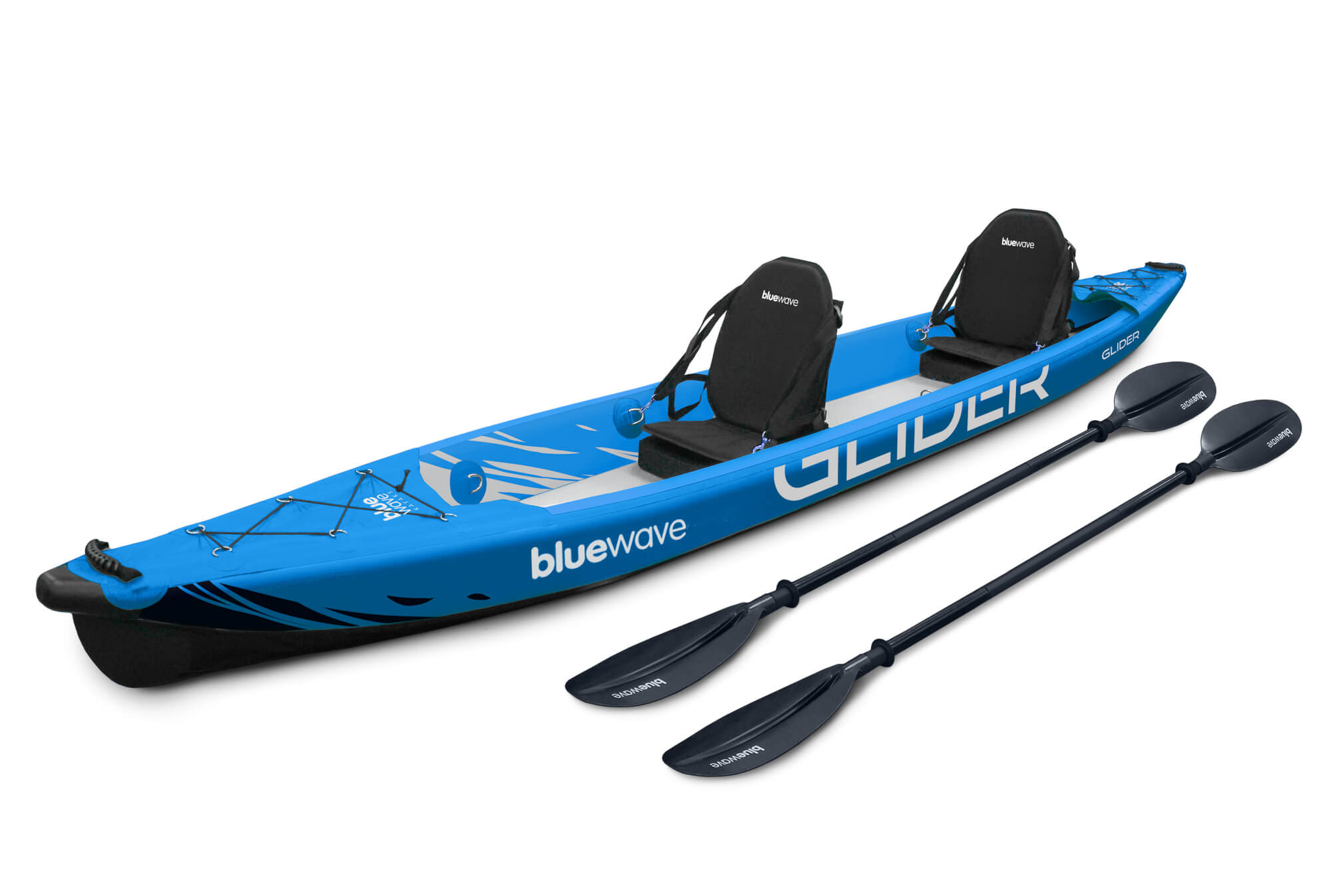 Retrospec Coaster 2 Person Inflatable Kayak - Ocean Blue